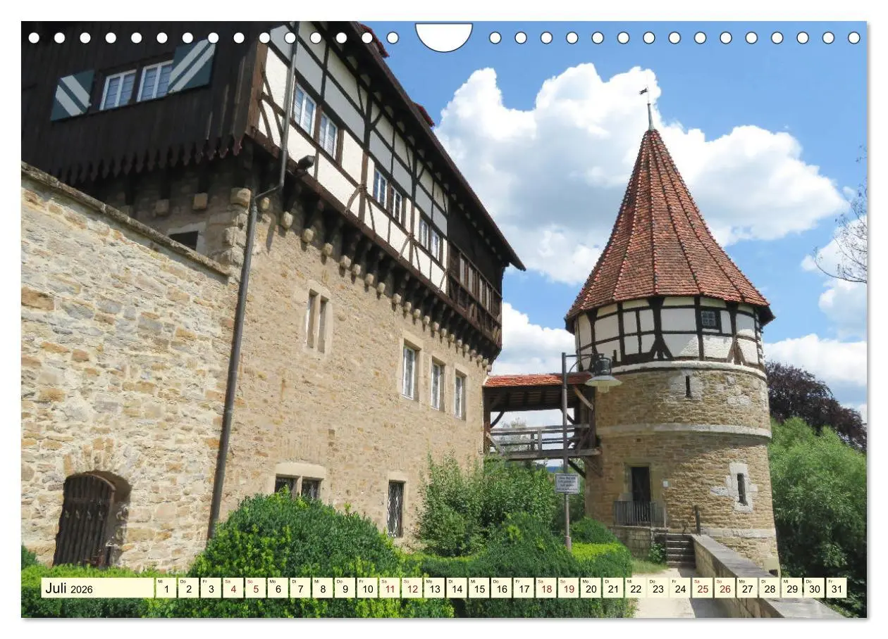 Bild: 9783457808962 | Sehenswertes im Schwaben-Land (Wandkalender 2026 DIN A4 quer),...
