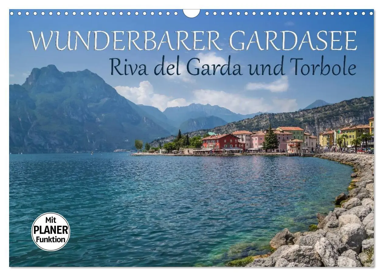 Cover: 9783457978962 | WUNDERBARER GARDASEE Riva del Garda und Torbole (Wandkalender 2026...