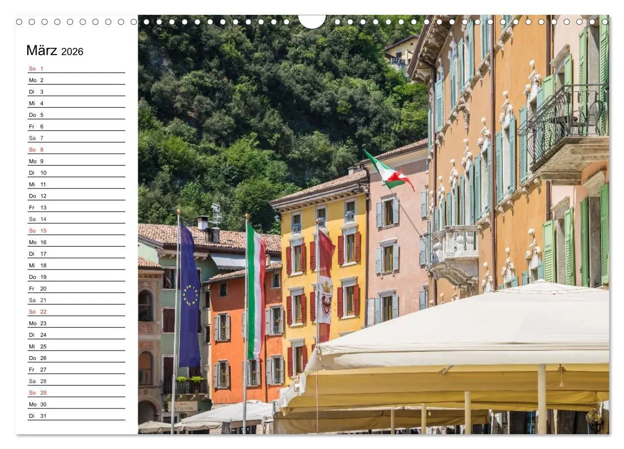Bild: 9783457978962 | WUNDERBARER GARDASEE Riva del Garda und Torbole (Wandkalender 2026...