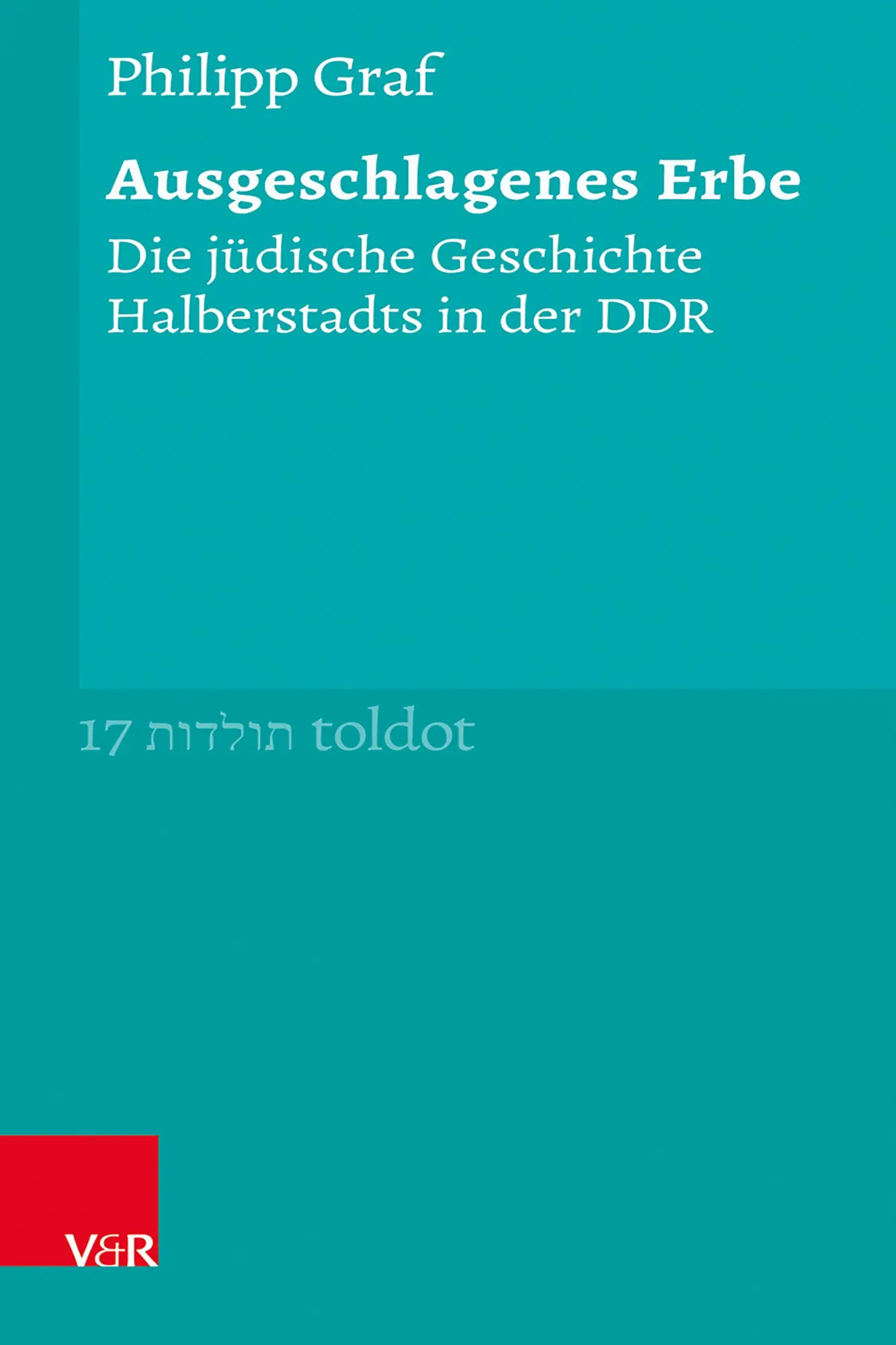 Cover: 9783525358962 | Ausgeschlagenes Erbe | Die jüdische Geschichte Halberstadts in der DDR