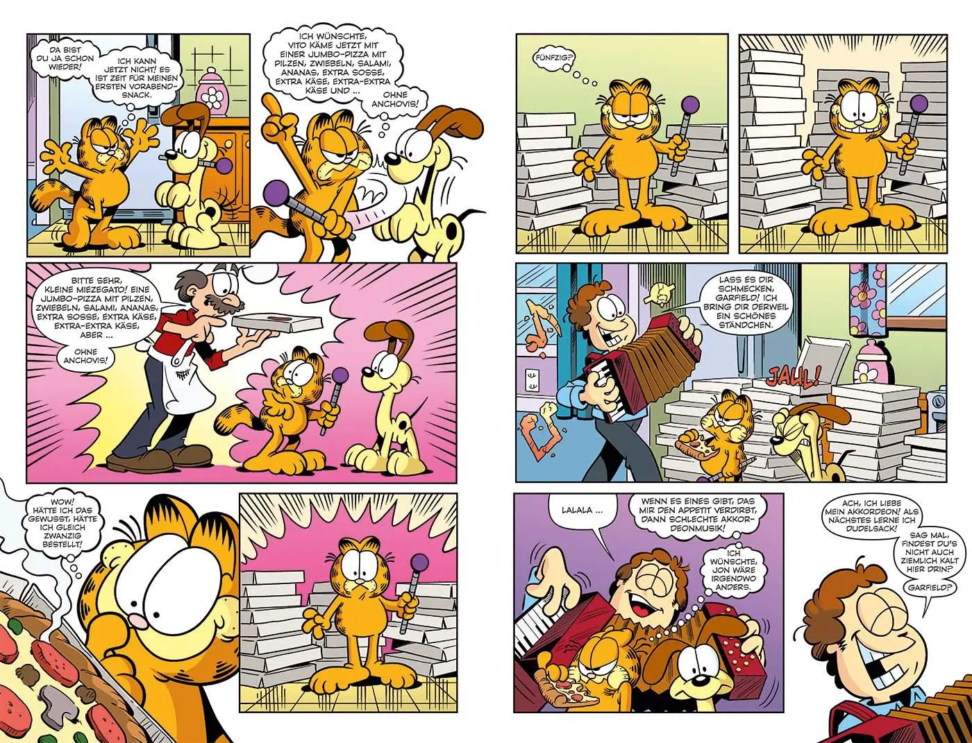 Bild: 9783770408962 | Lesefutter - Vollfarbige Garfield Comic-Geschichten | Jim Davis | Buch