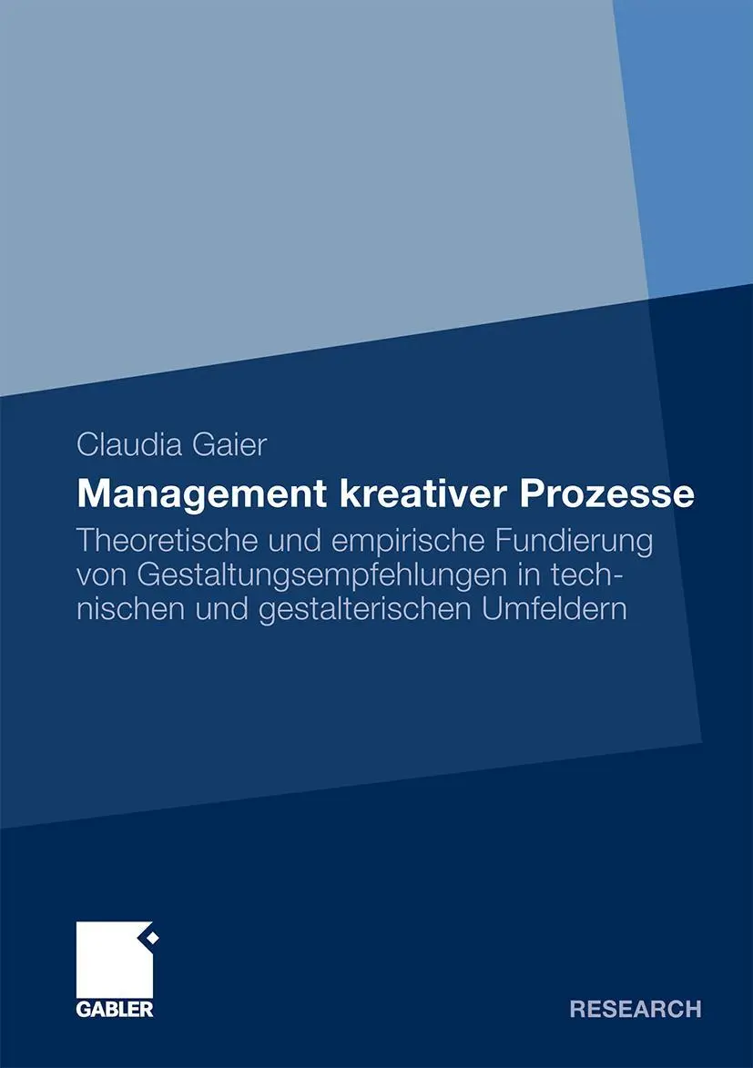Cover: 9783834928962 | Management kreativer Prozesse | Claudia Thomas | Buch | xix | Deutsch