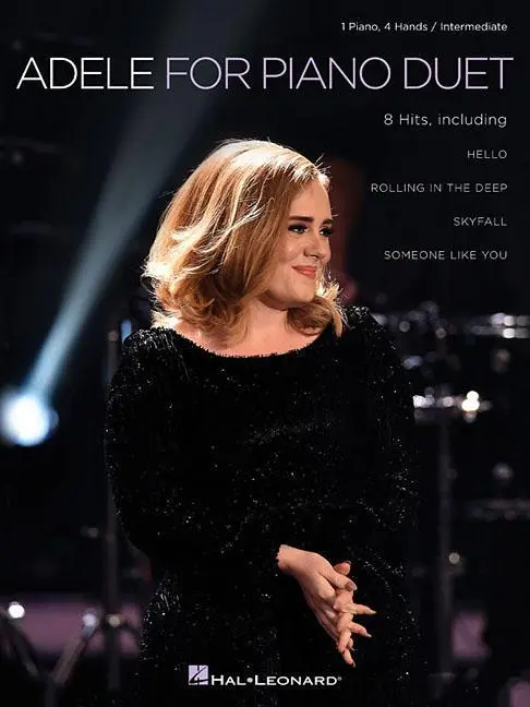 Cover: 9781495069062 | Adele for Piano Duet | 1 Piano, 4 Hands / Intermediate Level | Adele