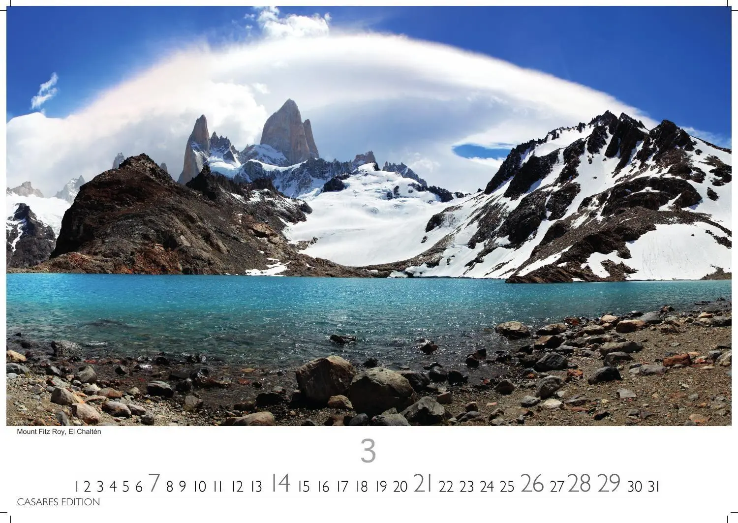 Bild: 9781835249062 | Patagonien Kalender 2027 - Wandkalender Fotokalender Südamerika...