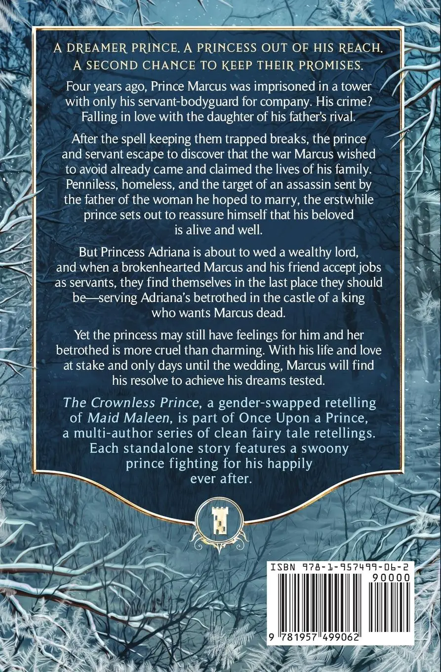 Rückseite: 9781957499062 | The Crownless Prince | A Maid Maleen Retelling | Selina R. Gonzalez