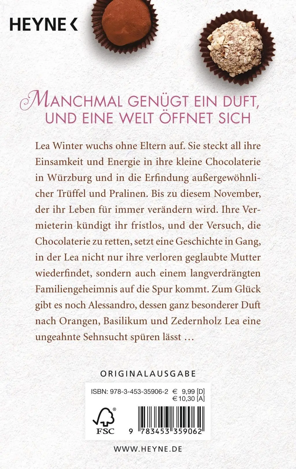 Bild: 9783453359062 | Novemberschokolade | Ulrike Sosnitza | Taschenbuch | 365 S. | Deutsch