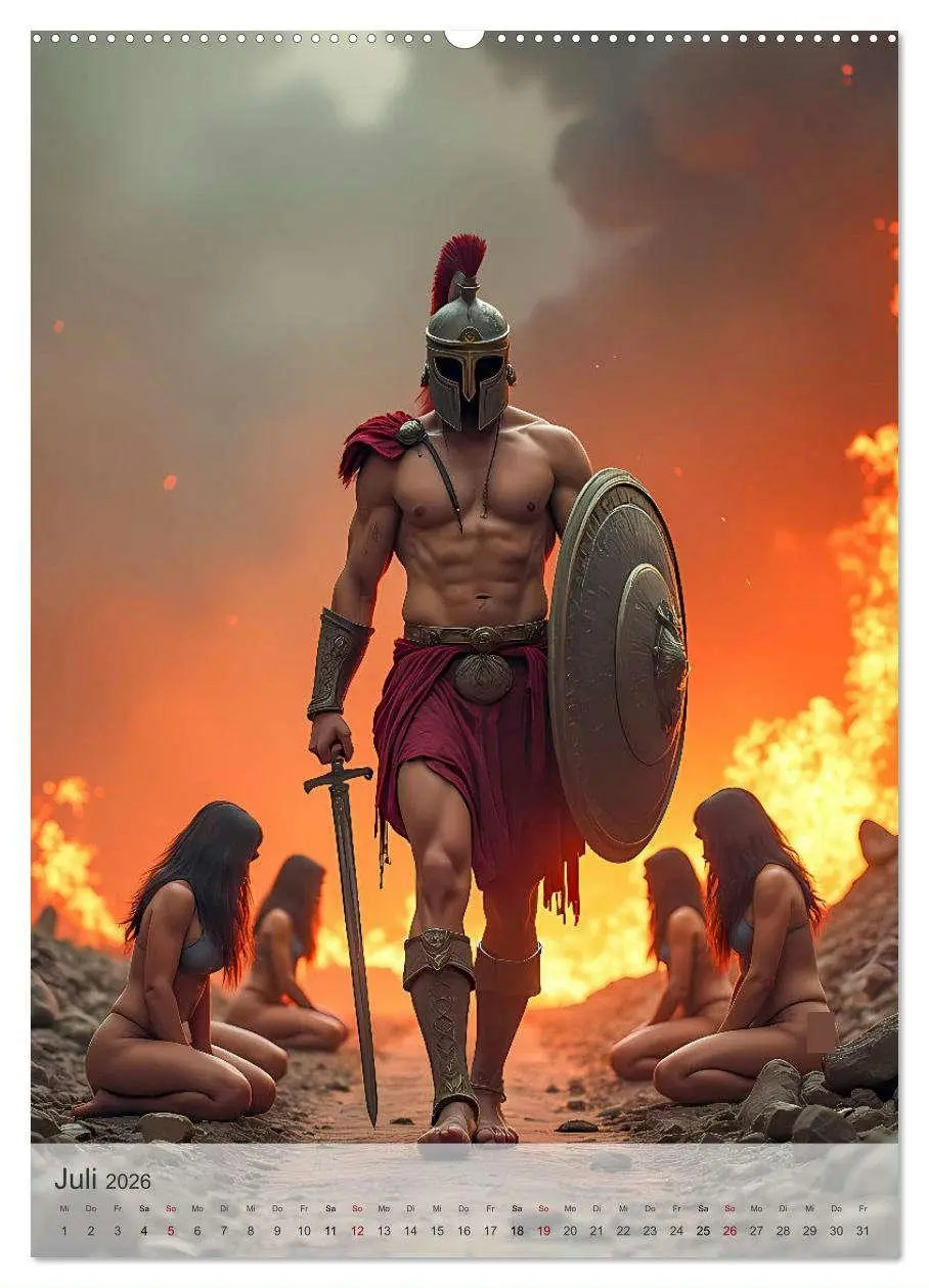 Bild: 9783457249062 | Spicy - Griechische Mythologie (hochwertiger Premium Wandkalender...