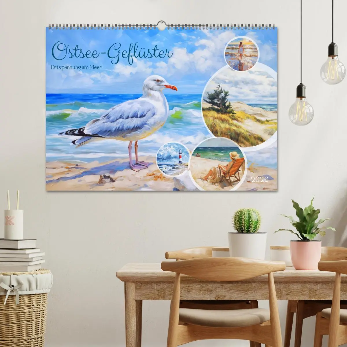 Bild: 9783457489062 | Ostsee-Geflüster - Entspannung am Meer (Wandkalender 2026 DIN A2...