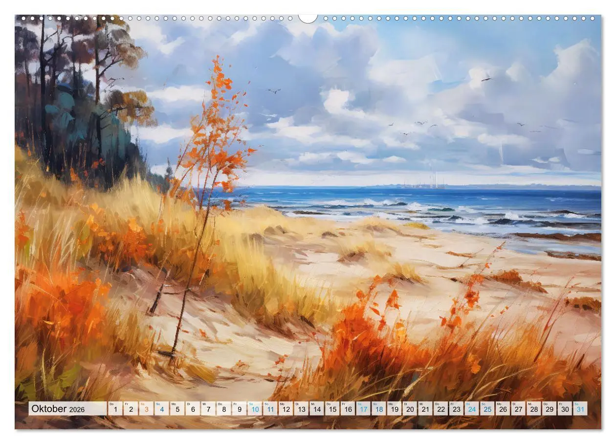 Bild: 9783457489062 | Ostsee-Geflüster - Entspannung am Meer (Wandkalender 2026 DIN A2...