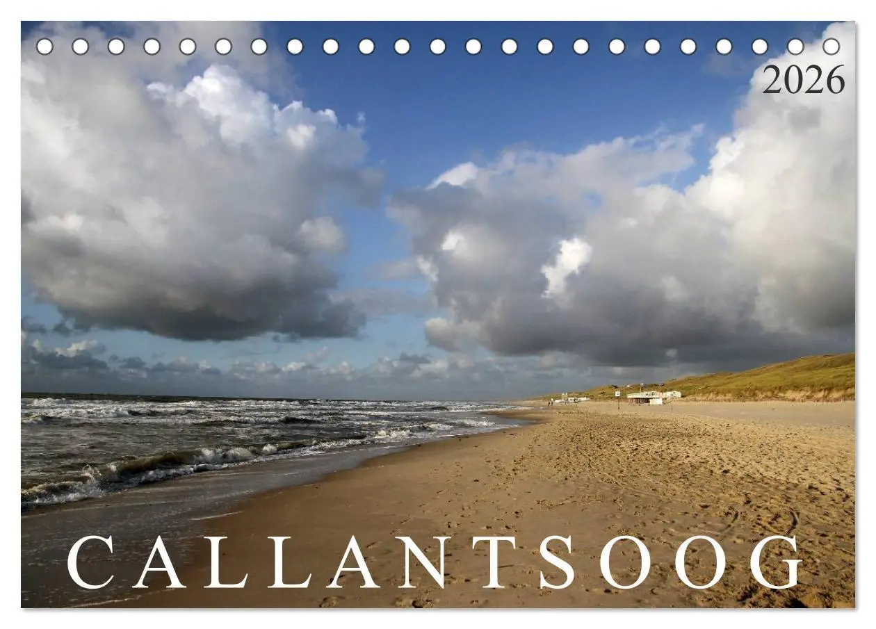 Cover: 9783516029062 | Callantsoog (Tischkalender 2026 DIN A5 quer), CALVENDO Monatskalender