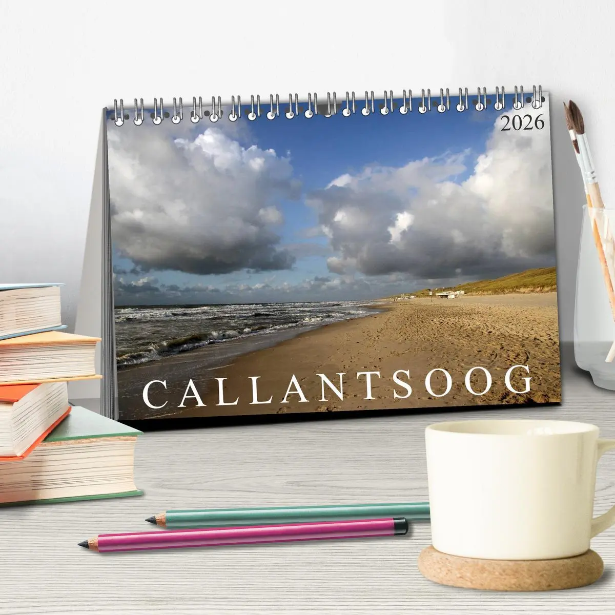 Bild: 9783516029062 | Callantsoog (Tischkalender 2026 DIN A5 quer), CALVENDO Monatskalender