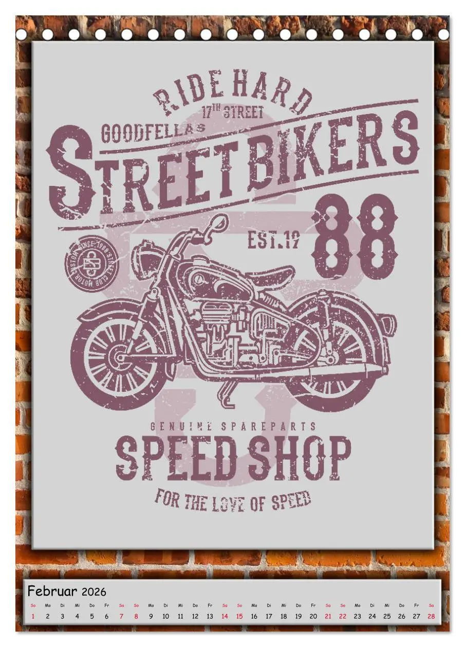Bild: 9783516409062 | Motorrad - nostalgische Momente (Tischkalender 2026 DIN A5 hoch),...