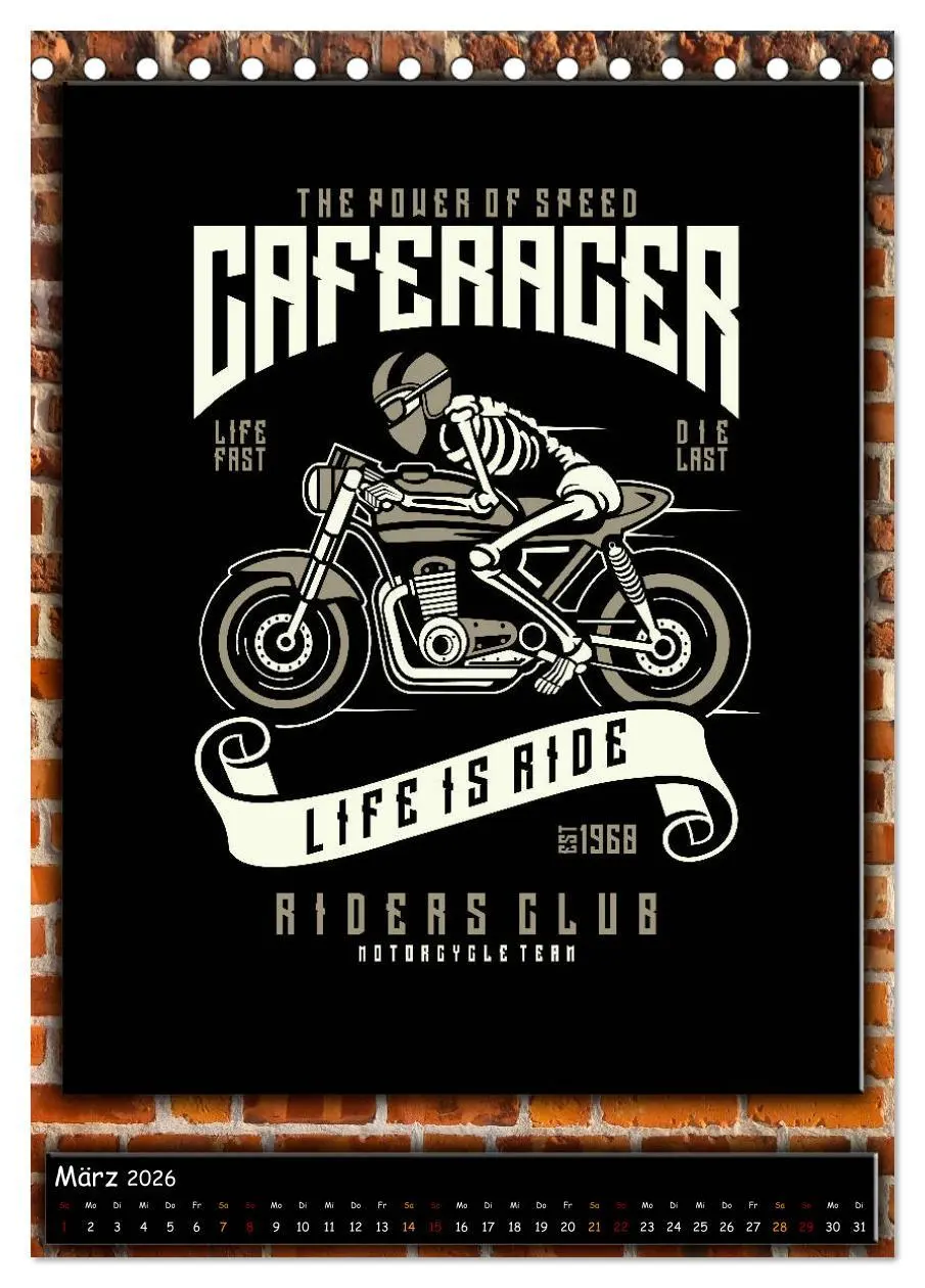 Bild: 9783516409062 | Motorrad - nostalgische Momente (Tischkalender 2026 DIN A5 hoch),...