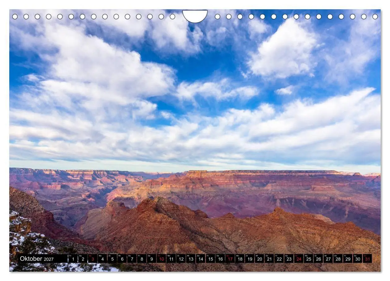 Bild: 9783569739062 | GRAND CANYON - Einblicke (Wandkalender 2027 DIN A4 quer), CALVENDO...