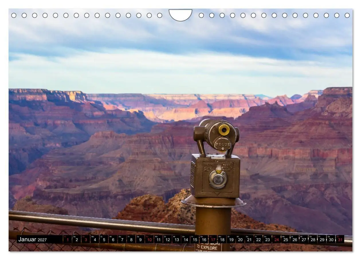 Bild: 9783569739062 | GRAND CANYON - Einblicke (Wandkalender 2027 DIN A4 quer), CALVENDO...