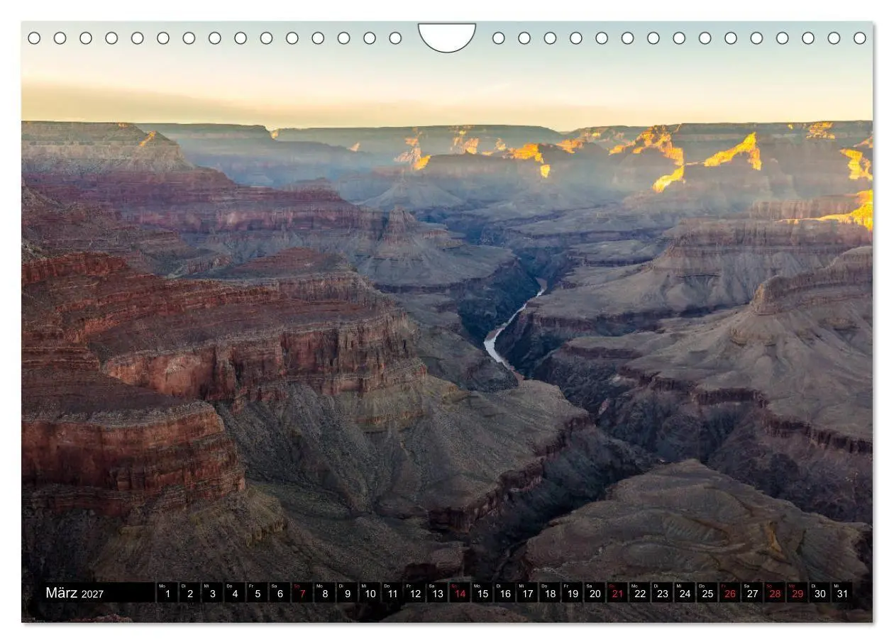 Bild: 9783569739062 | GRAND CANYON - Einblicke (Wandkalender 2027 DIN A4 quer), CALVENDO...