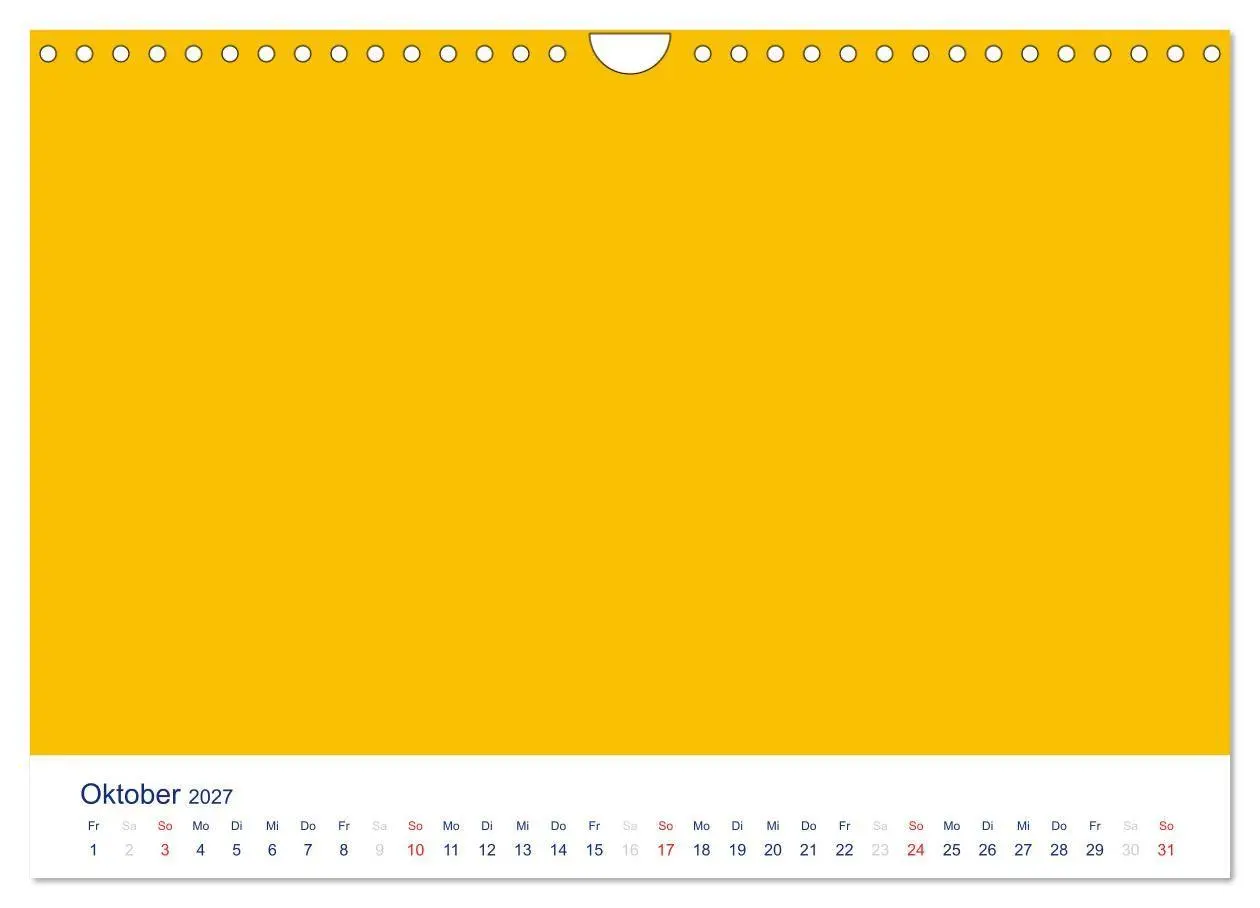 Bild: 9783594009062 | Farbiger Bastelkalender (Wandkalender 2027 DIN A4 quer), CALVENDO...