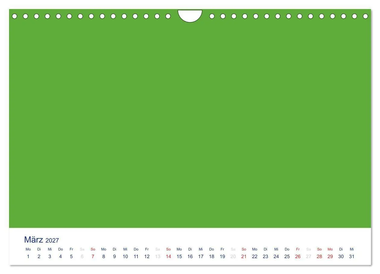 Bild: 9783594009062 | Farbiger Bastelkalender (Wandkalender 2027 DIN A4 quer), CALVENDO...