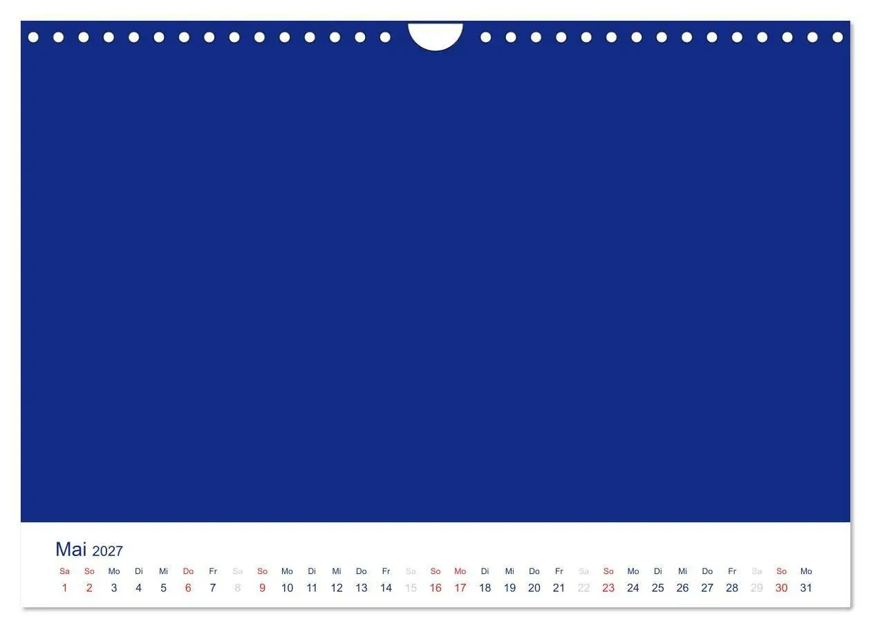 Bild: 9783594009062 | Farbiger Bastelkalender (Wandkalender 2027 DIN A4 quer), CALVENDO...