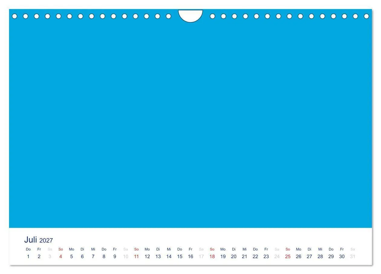 Bild: 9783594009062 | Farbiger Bastelkalender (Wandkalender 2027 DIN A4 quer), CALVENDO...