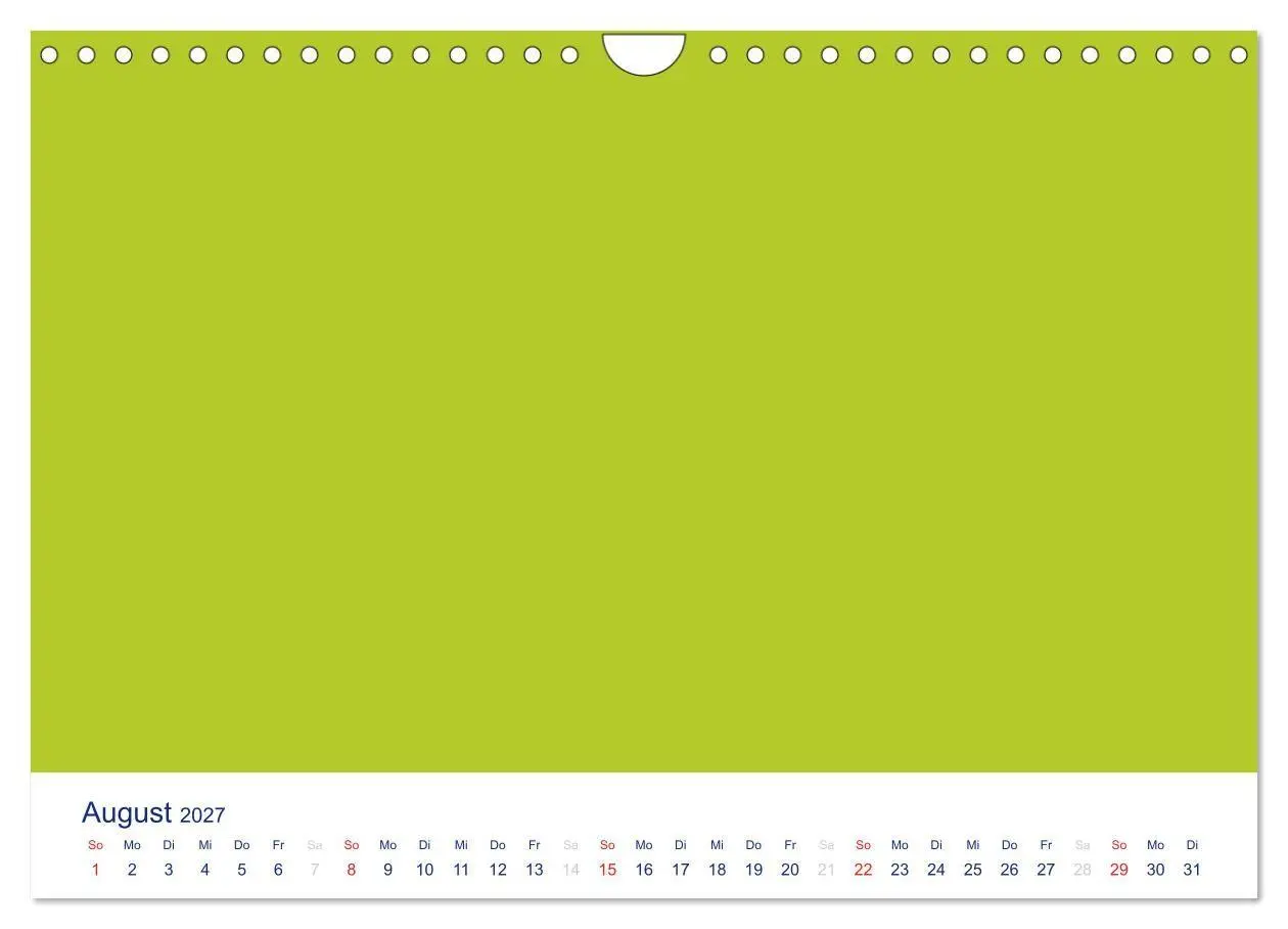 Bild: 9783594009062 | Farbiger Bastelkalender (Wandkalender 2027 DIN A4 quer), CALVENDO...