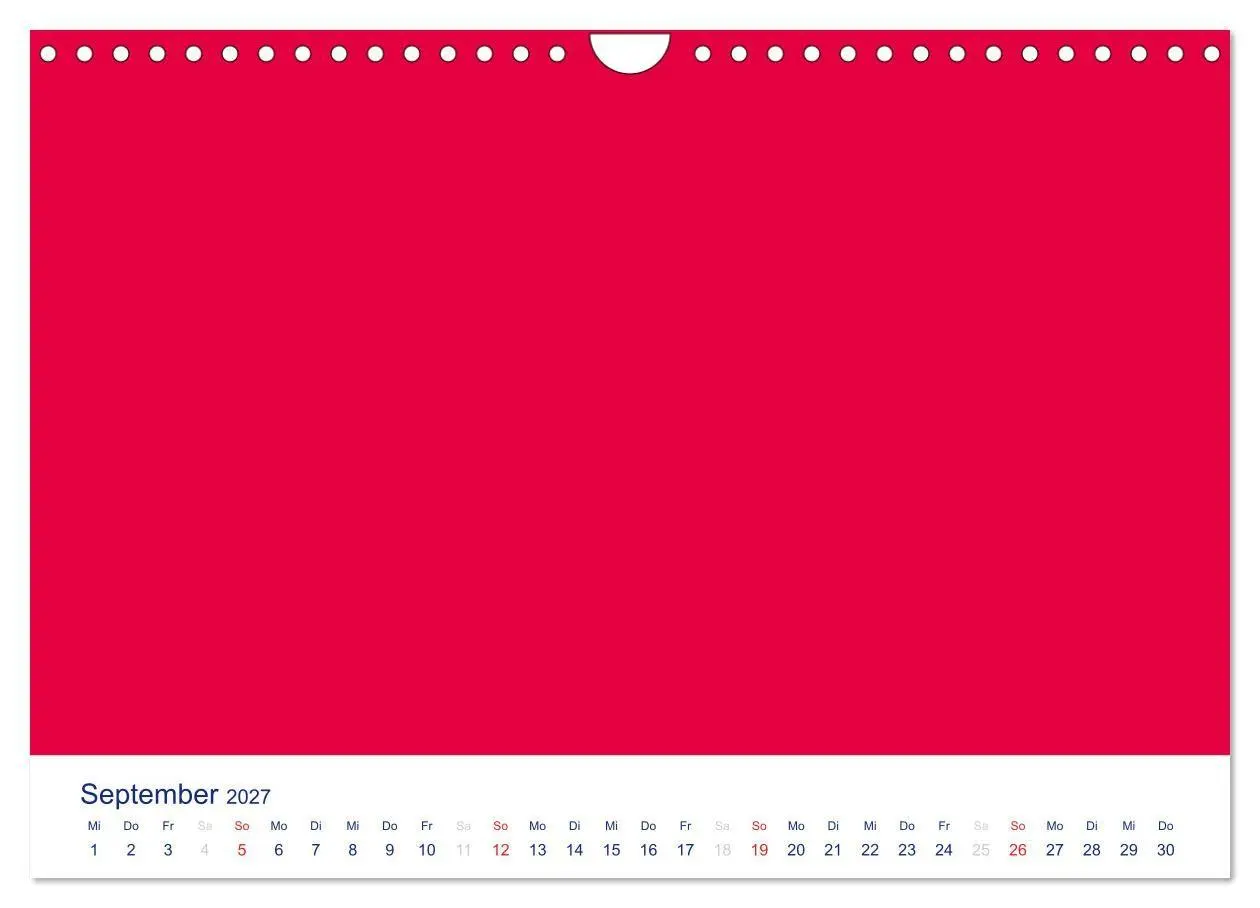 Bild: 9783594009062 | Farbiger Bastelkalender (Wandkalender 2027 DIN A4 quer), CALVENDO...