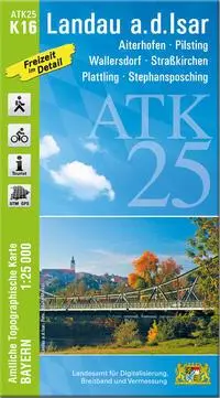 Cover: 9783899339062 | Landau a.d.Isar (Amtliche Topographische Karte 1:25000) | (Land-)Karte