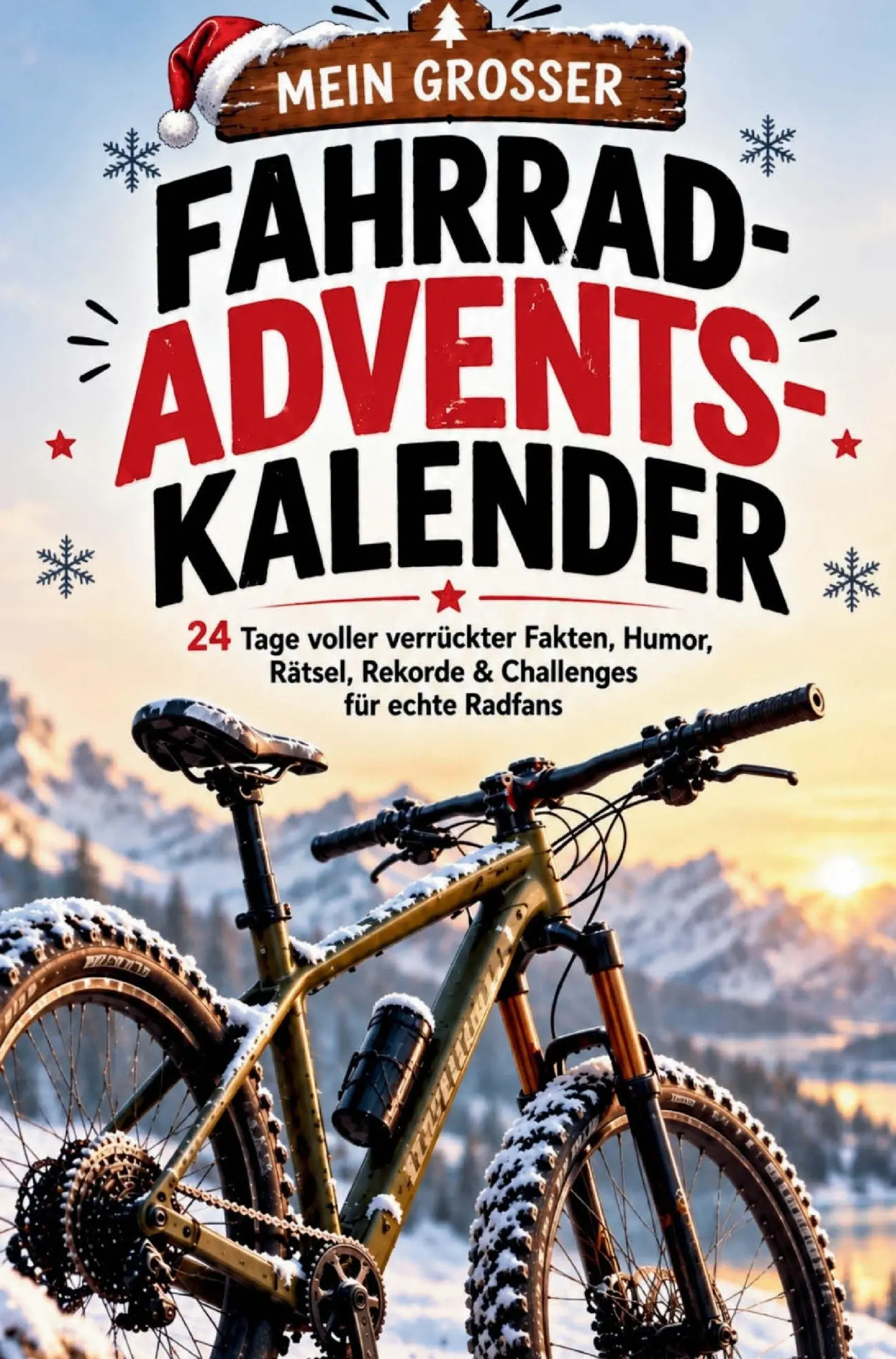 Cover: 9783913189062 | Mein großer Fahrrad-Adventskalender - 24 Tage voller verrückter...