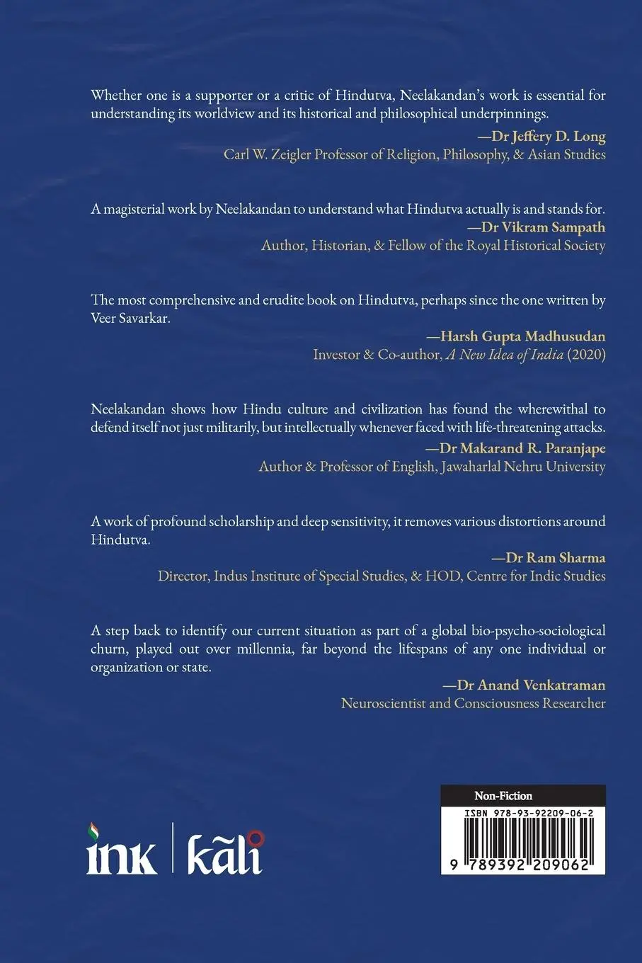 Rückseite: 9789392209062 | Hindutva | Origin Evolution and Future | Aravindan Neelakandan | Buch