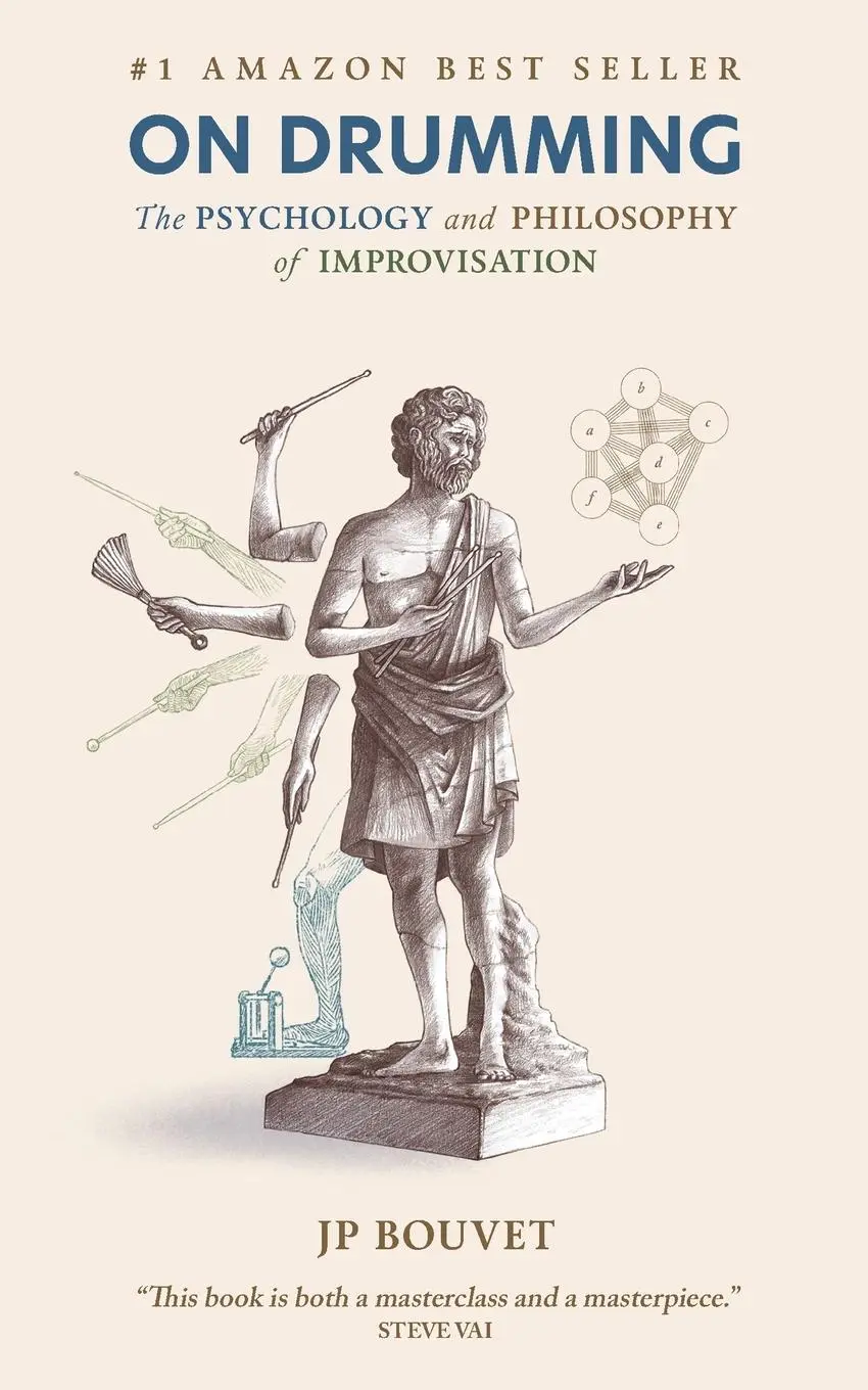 Cover: 9798218529062 | On Drumming | The Psychology and Philosophy of Improvisation | Bouvet