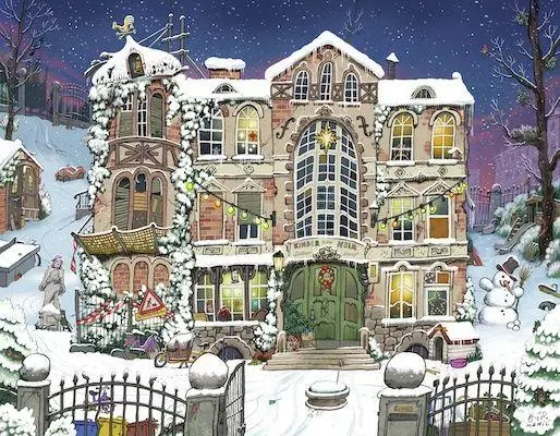 Cover: 4260168859162 | Winterstern | Adventskalender | Dirk/Mawil Schwieger | Kalender | 1 S.