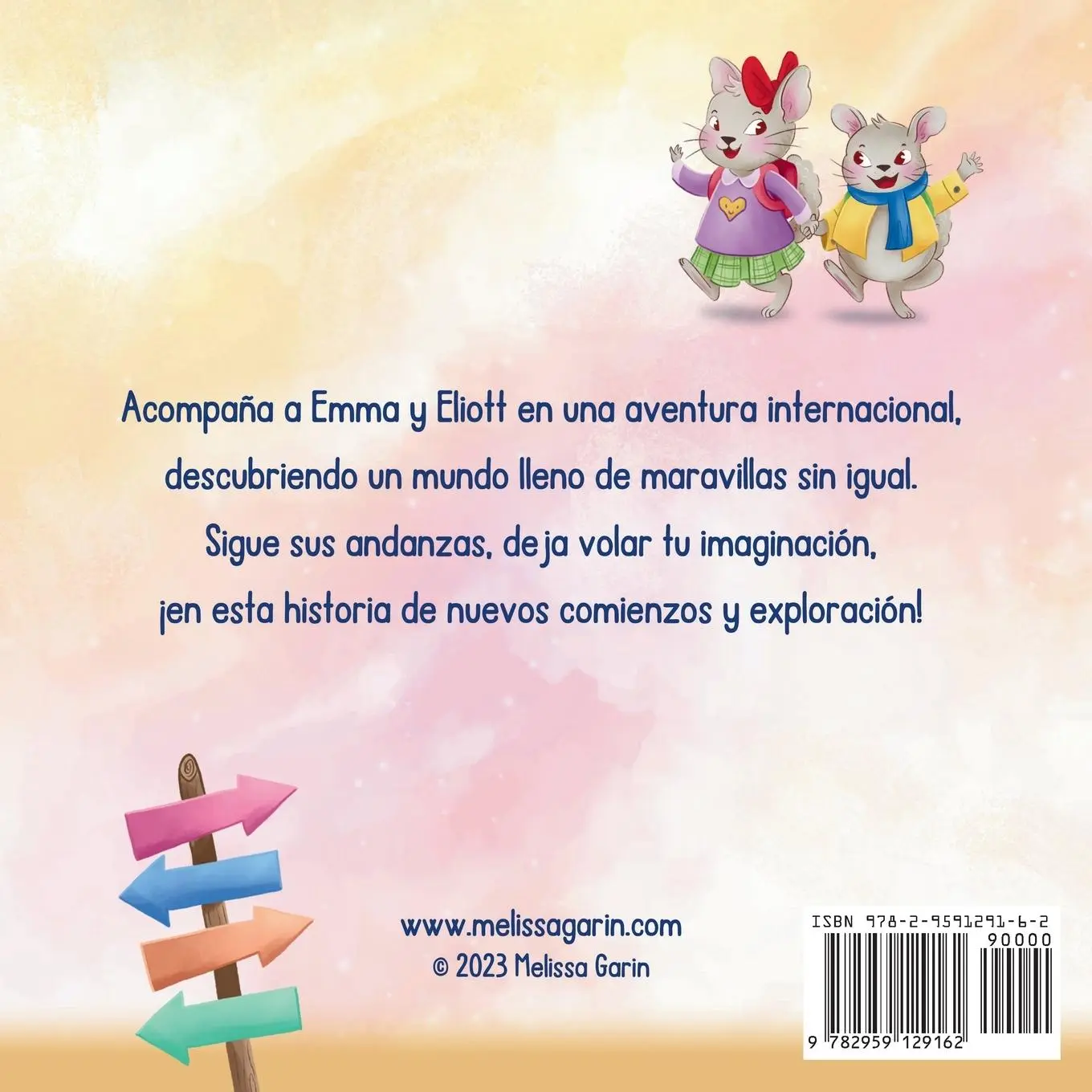Rückseite: 9782959129162 | Un mundo de nuevos comienzos | Melissa Garin | Taschenbuch | Spanisch