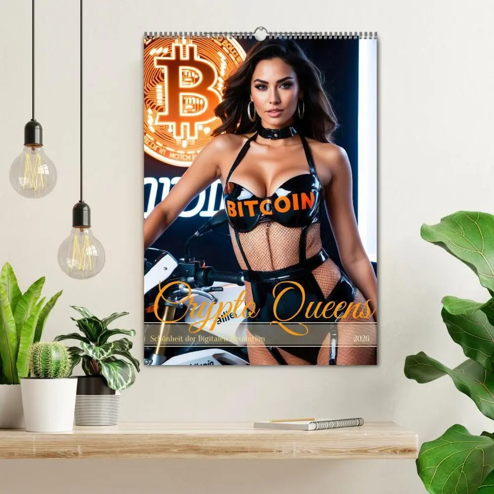 Bild: 9783516259162 | Crypto Queens: Schönheit der Digitalen Revolution (Wandkalender...