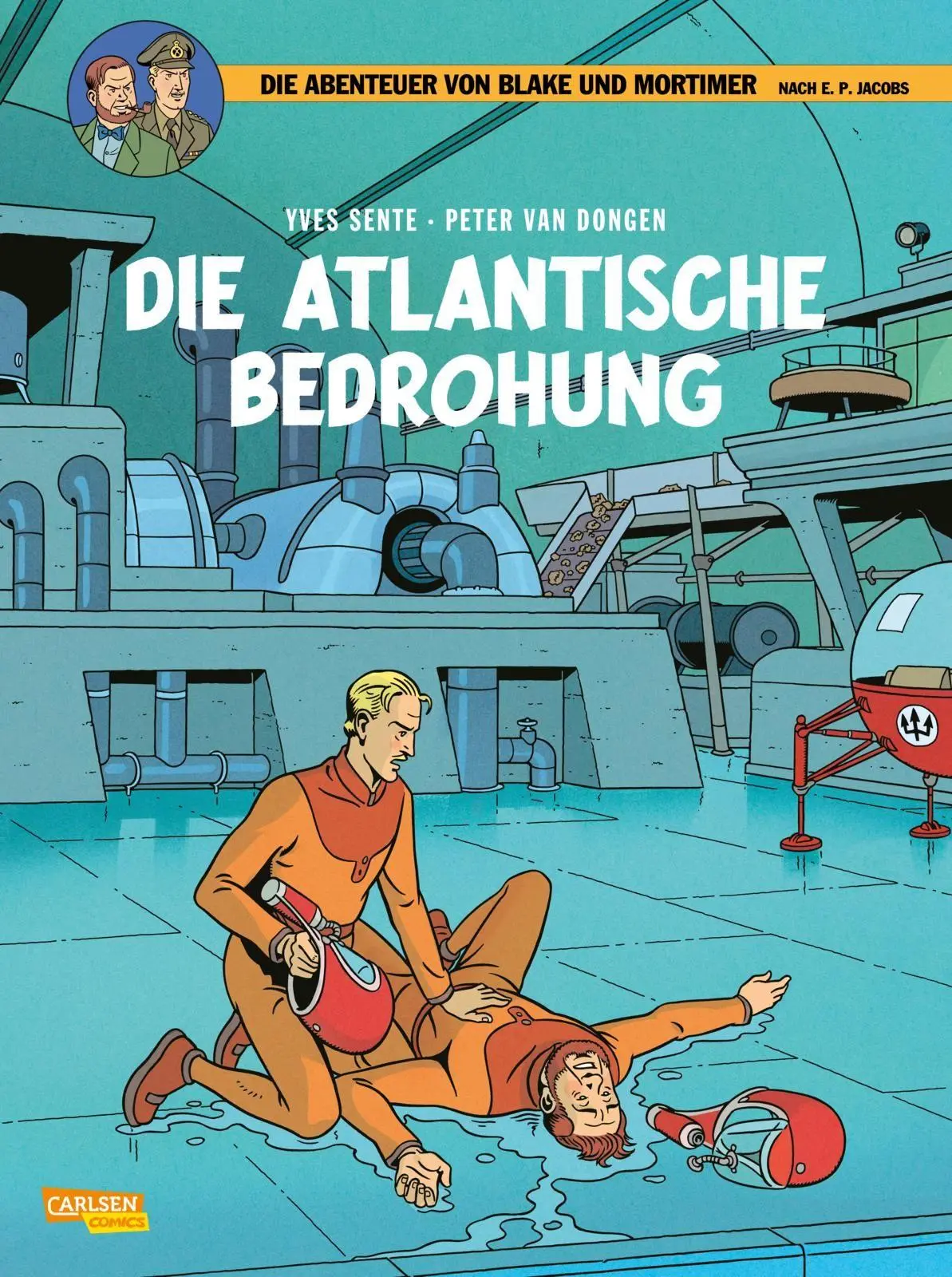 Cover: 9783551809162 | Blake und Mortimer 28: Die atlantische Bedrohung | Yves Sente | Buch