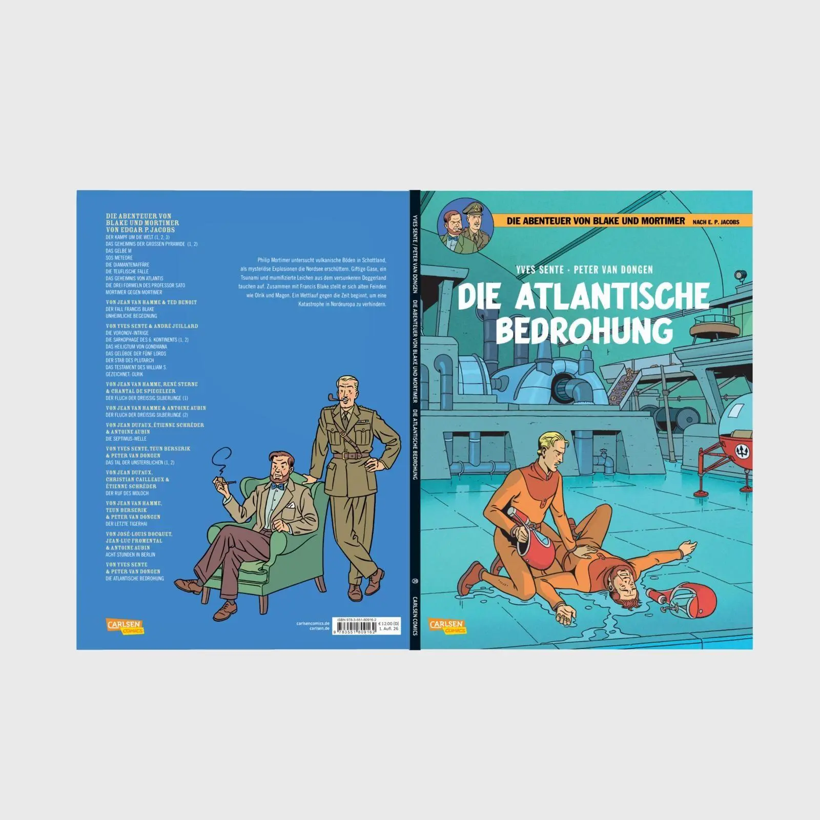 Bild: 9783551809162 | Blake und Mortimer 28: Die atlantische Bedrohung | Yves Sente | Buch
