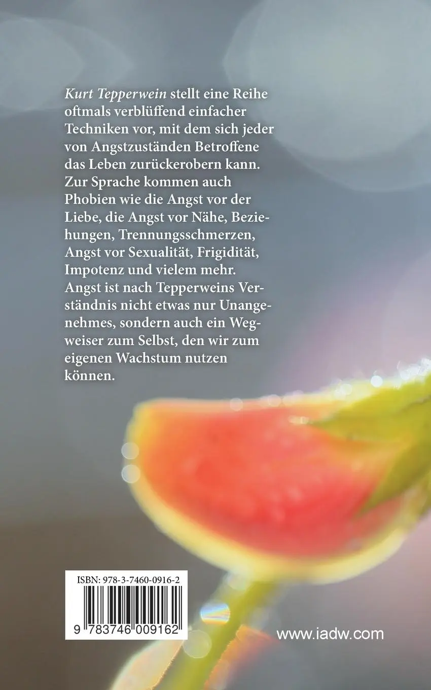 Rückseite: 9783746009162 | Von der Angst zur Lebensfreude | Kurt Tepperwein | Taschenbuch | 2017