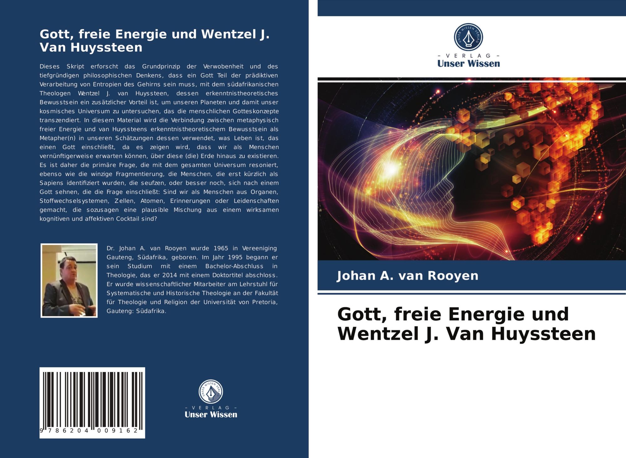 Cover: 9786204009162 | Gott, freie Energie und Wentzel J. Van Huyssteen | Johan A. van Rooyen