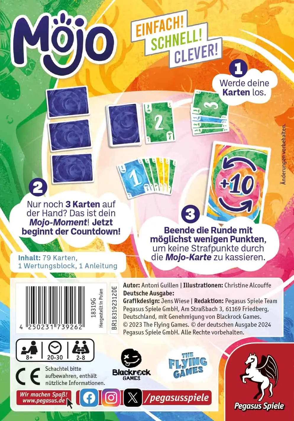 Bild: 4250231739262 | Mojo | Spiel | 18319G | Deutsch | 2024 | Pegasus Spiele GmbH