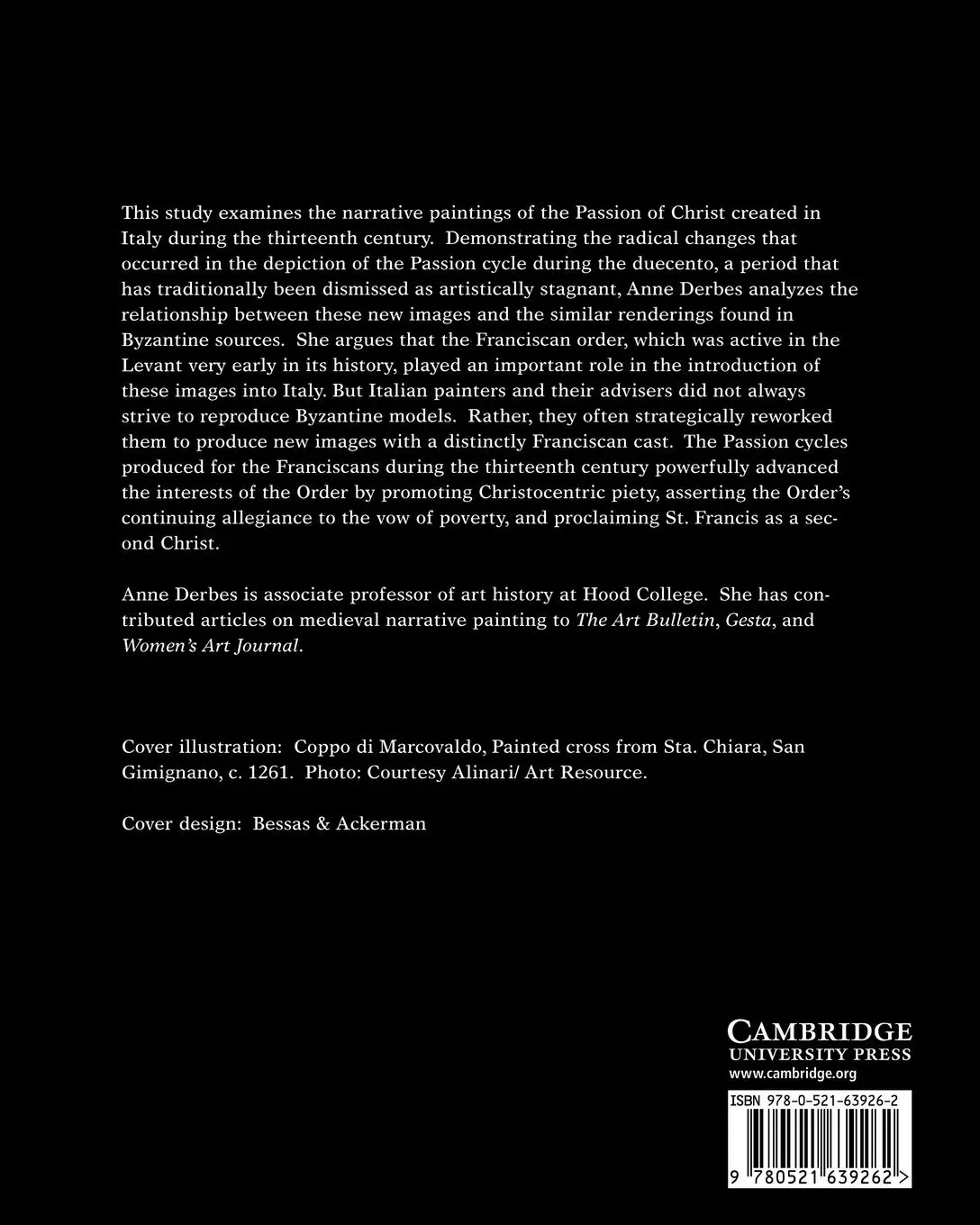 Rückseite: 9780521639262 | Picturing the Passion in Late Medieval Italy | Anne Derbes | Buch