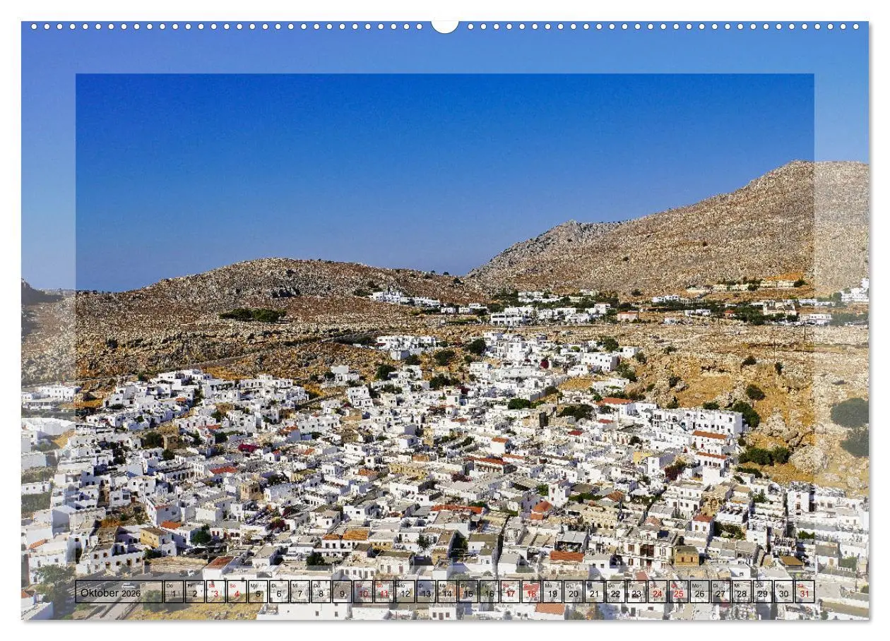 Bild: 9783457609262 | Schönes Rhodos (Wandkalender 2026 DIN A2 quer), CALVENDO...