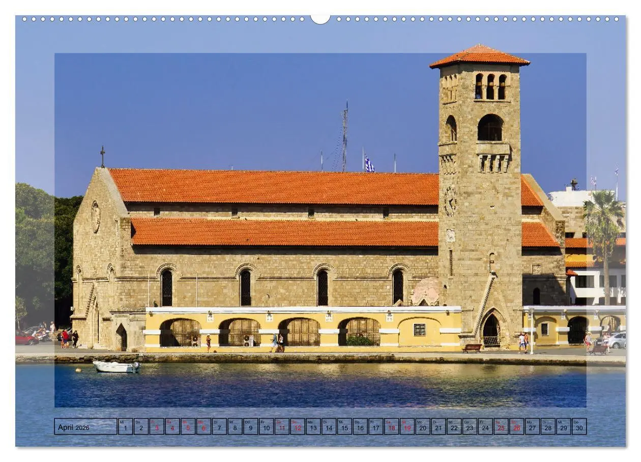Bild: 9783457609262 | Schönes Rhodos (Wandkalender 2026 DIN A2 quer), CALVENDO...