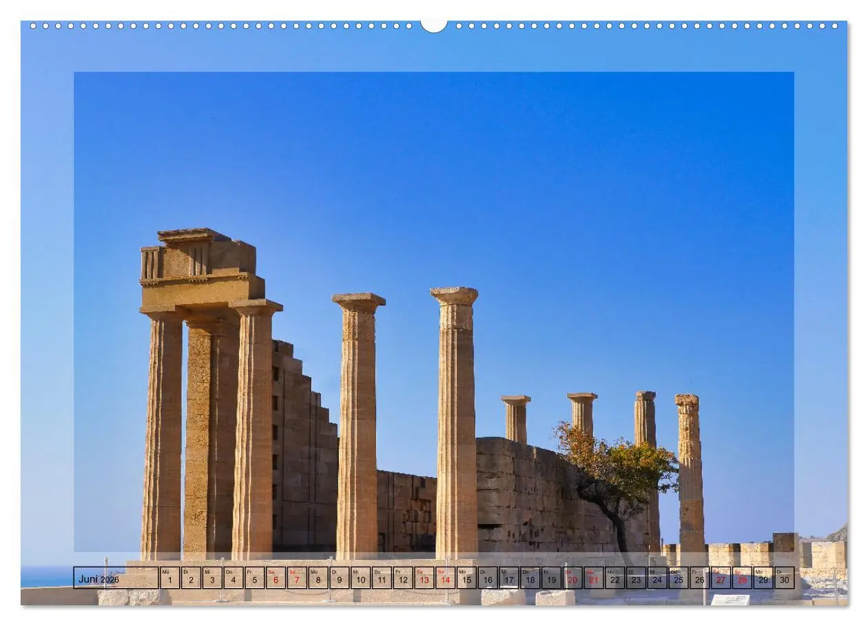 Bild: 9783457609262 | Schönes Rhodos (Wandkalender 2026 DIN A2 quer), CALVENDO...