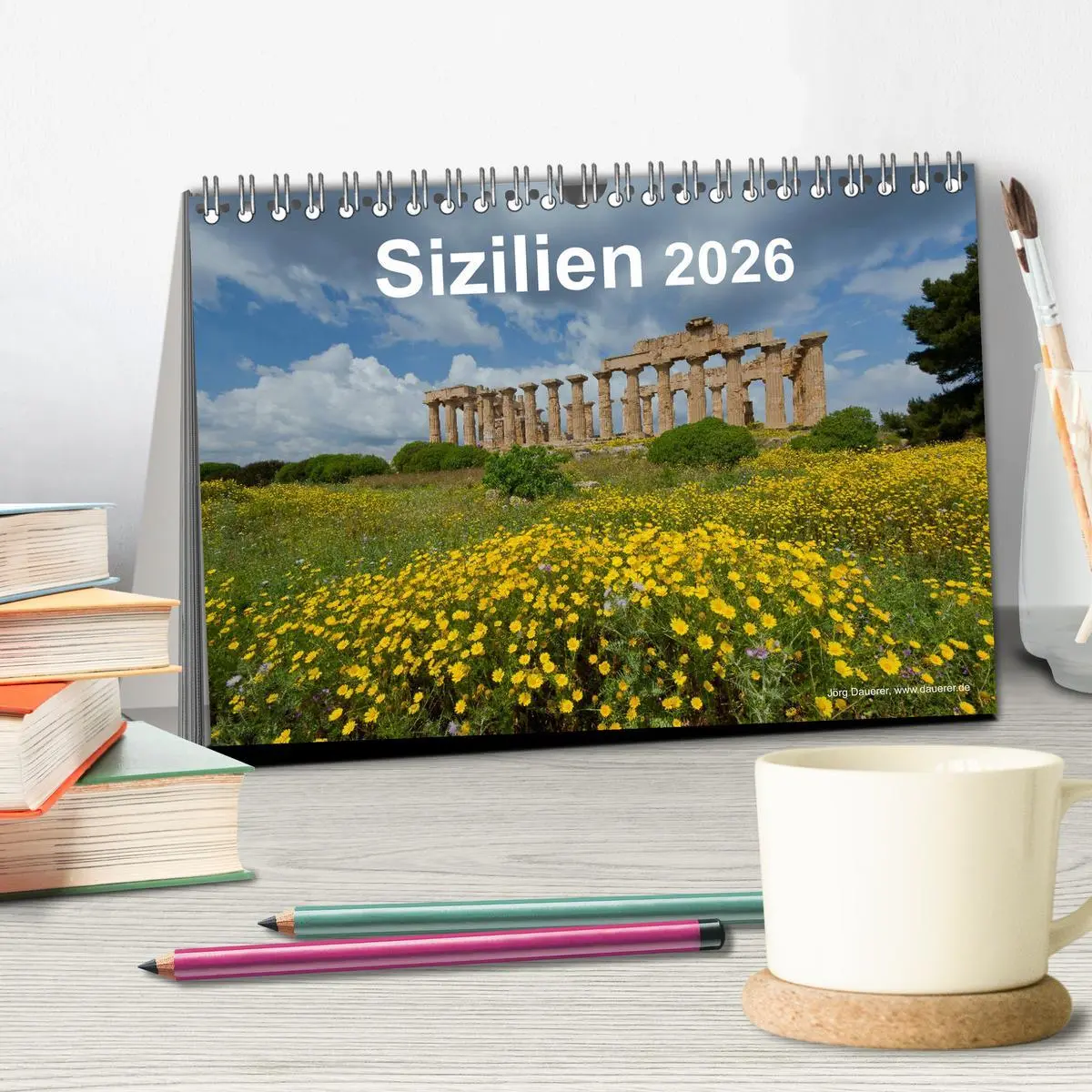 Bild: 9783457849262 | Sizilien 2026 (Tischkalender 2026 DIN A5 quer), CALVENDO...