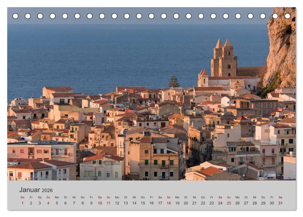 Bild: 9783457849262 | Sizilien 2026 (Tischkalender 2026 DIN A5 quer), CALVENDO...