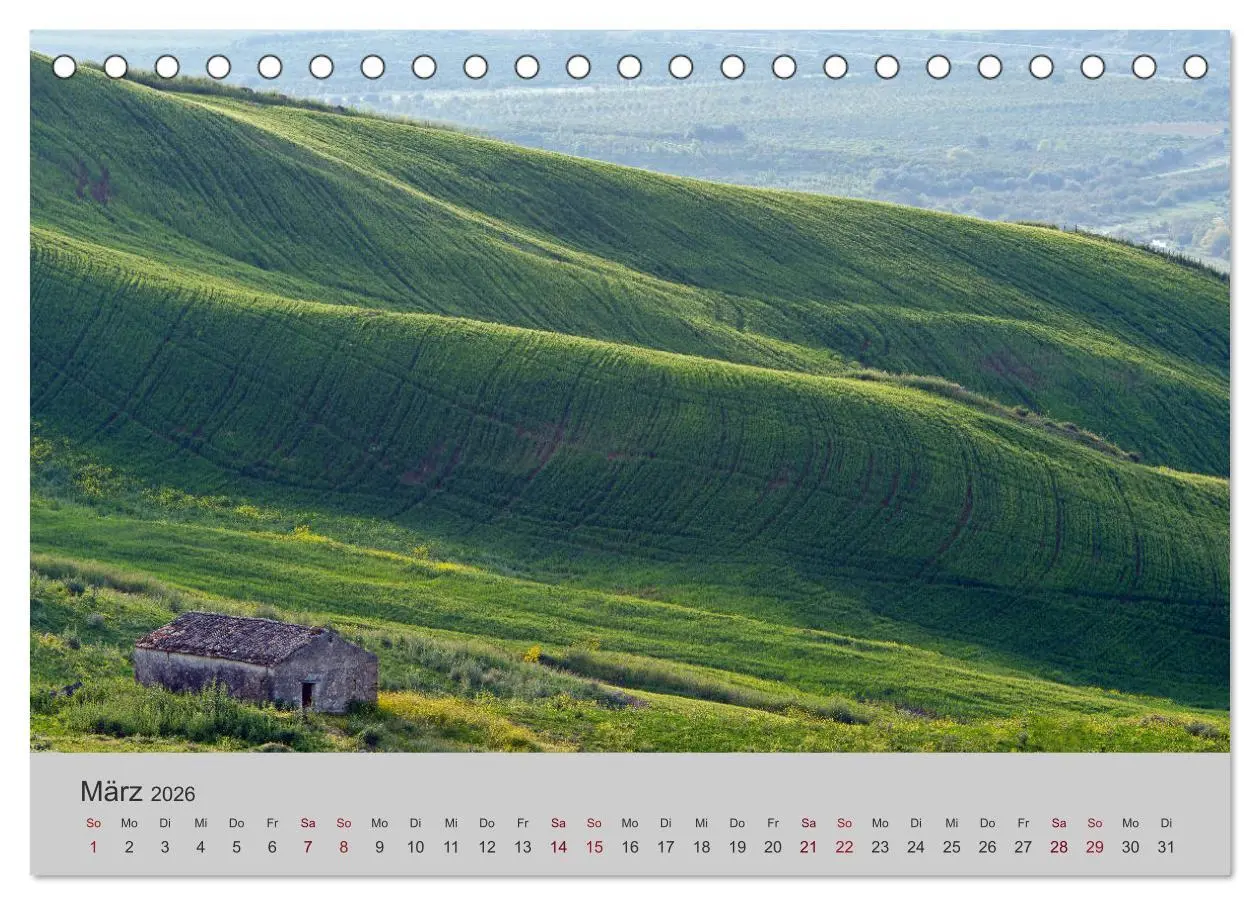 Bild: 9783457849262 | Sizilien 2026 (Tischkalender 2026 DIN A5 quer), CALVENDO...