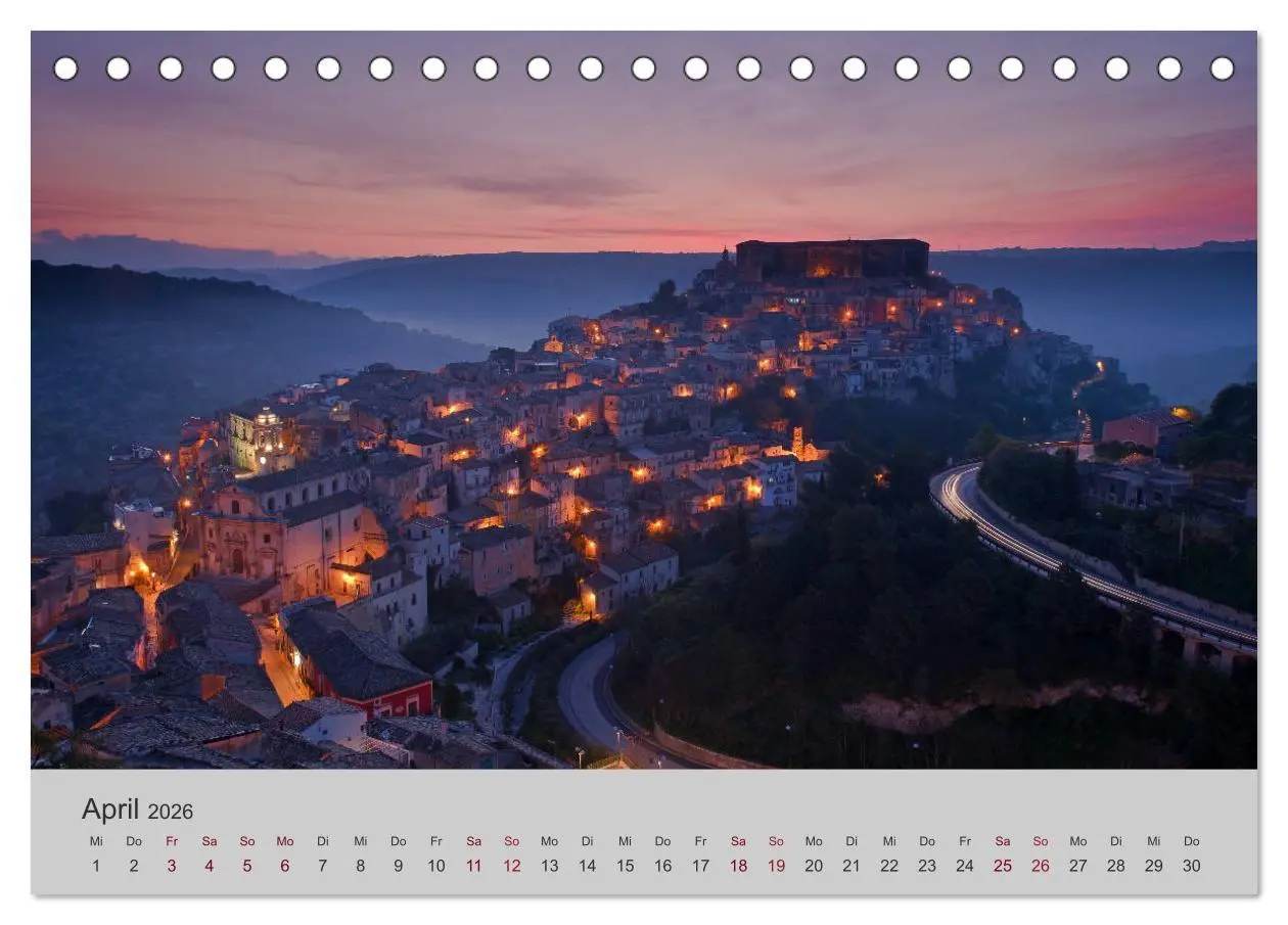 Bild: 9783457849262 | Sizilien 2026 (Tischkalender 2026 DIN A5 quer), CALVENDO...