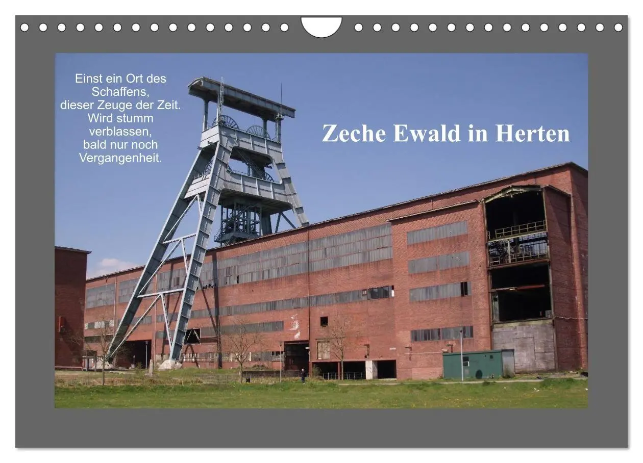 Cover: 9783594229262 | Zeche Ewald in Herten (Wandkalender 2027 DIN A4 quer), CALVENDO...