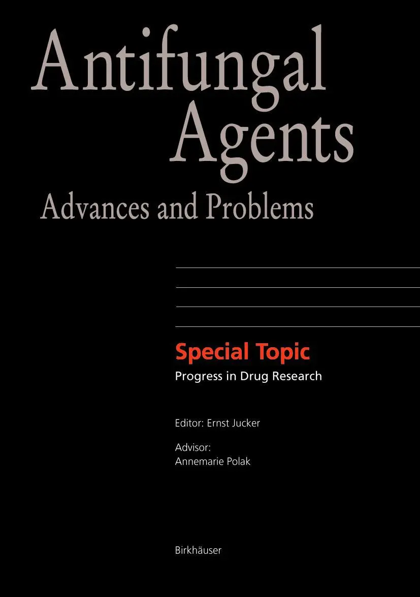 Cover: 9783764369262 | Antifungal Agents | Advances and Problems | Ernst M. Jucker | Buch