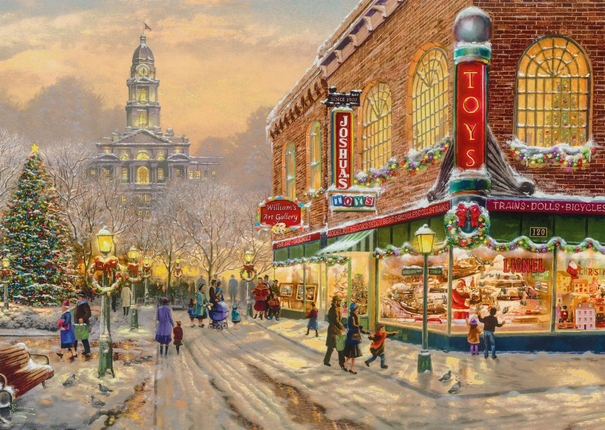 Bild: 4001504599362 | Ein Weinachtswunsch. Kinkade Collection 1.000 Teile | Spiel | 59936