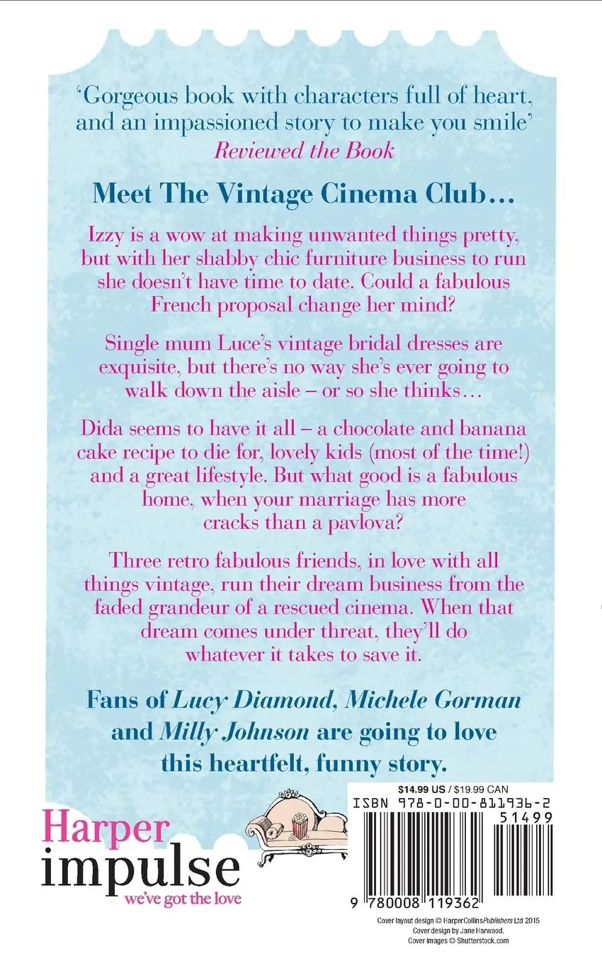 Rückseite: 9780008119362 | The Vintage Cinema Club | Jane Linfoot | Taschenbuch | Englisch | 2017